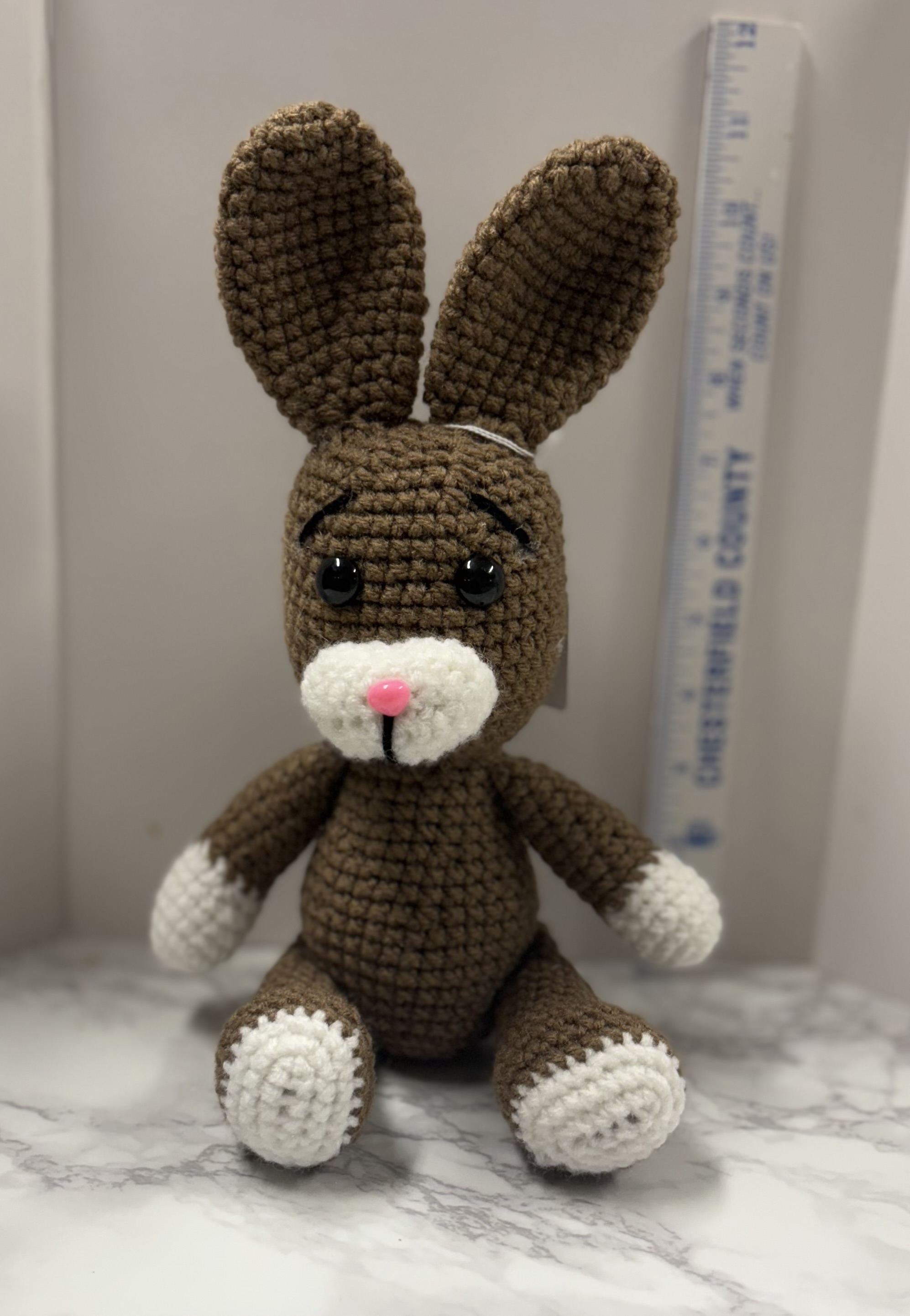 Hand-Crocheted Bunny